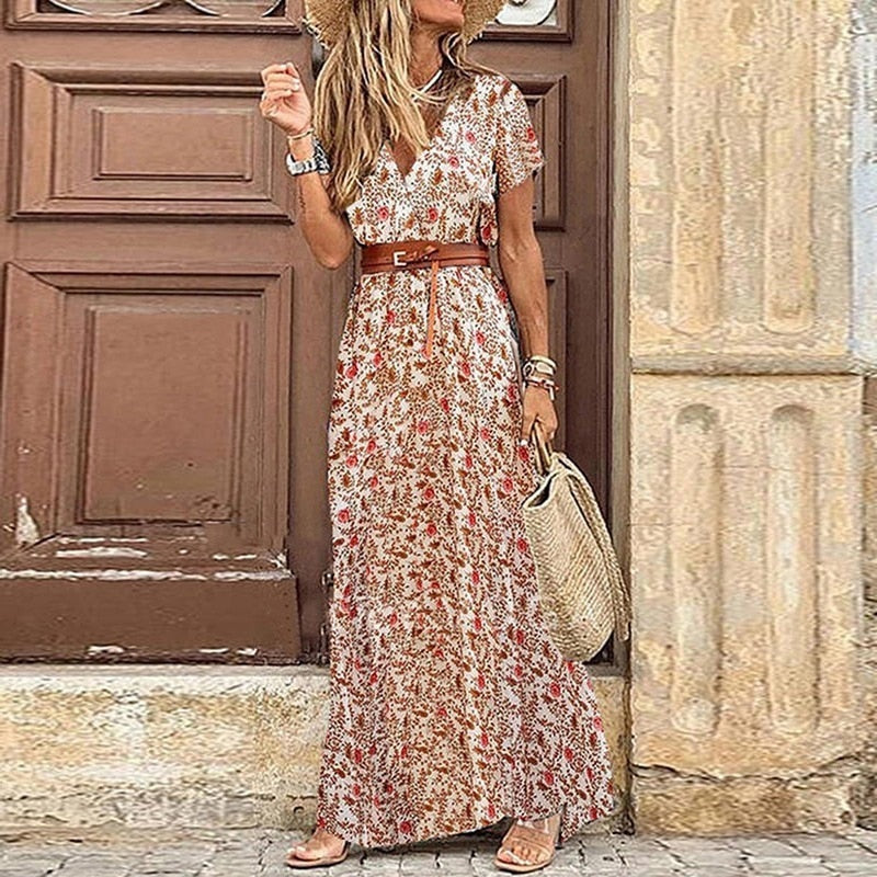 Sophie - Bohemian Vintage Jurk voor Dames 5