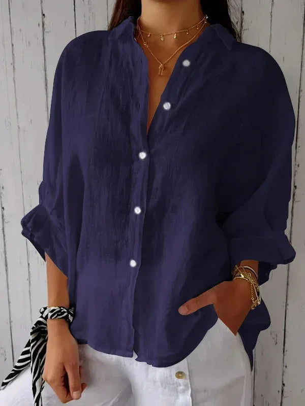Sophie - Stijlvolle Linnen Damesblouse 1