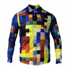 Spencer - Geruit kleurrijk unisex overhemd 7