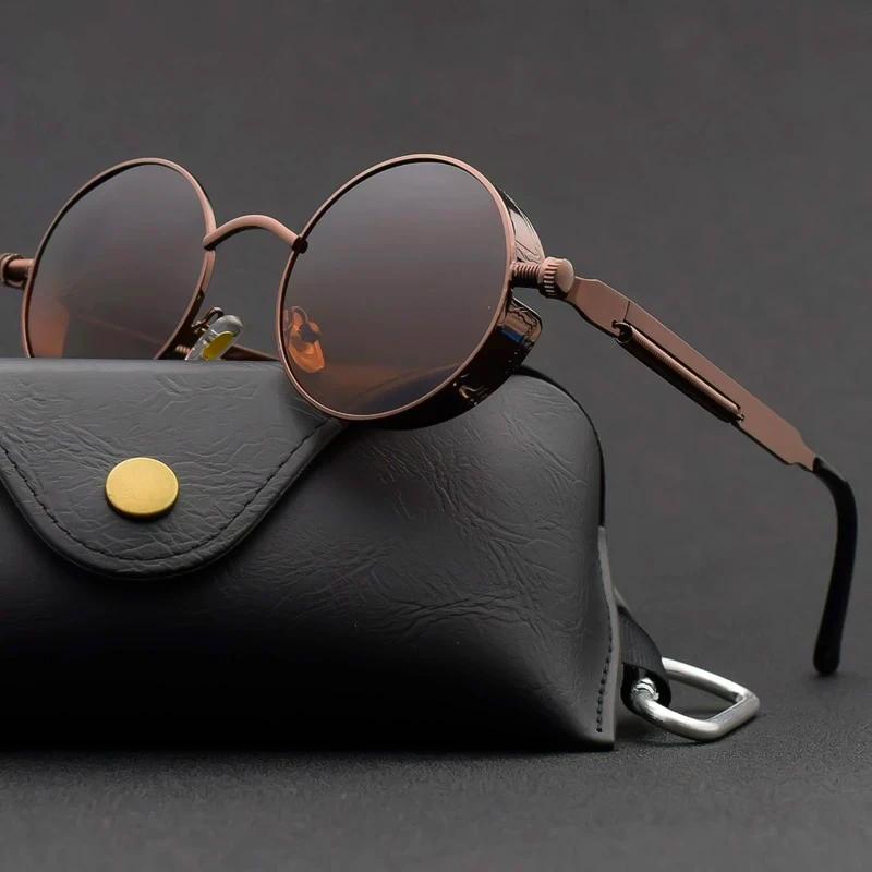 Steampunk Zonnebril Dames met Gepolariseerde Lenzen – Vintage Stijl 0