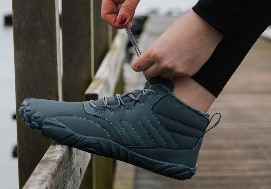 Flex Antislip Waterdichte Winter Barefoot Schoenen voor Dames en Heren met Extra Breedte en Comfortabele Pasvorm