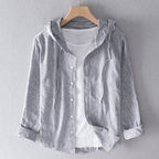 Linnen Shirt Gevoerd Lichtgewicht Ademend Casual Top