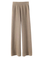 3Leaves Dames Cashmere Comfort Broek voor Luxe Casual Stijl