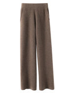 3Leaves Dames Cashmere Comfort Broek voor Luxe Casual Stijl