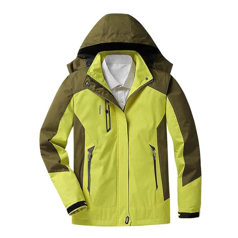 Dames Regenjas – Waterdichte Jas met Capuchon voor Betrouwbare Bescherming