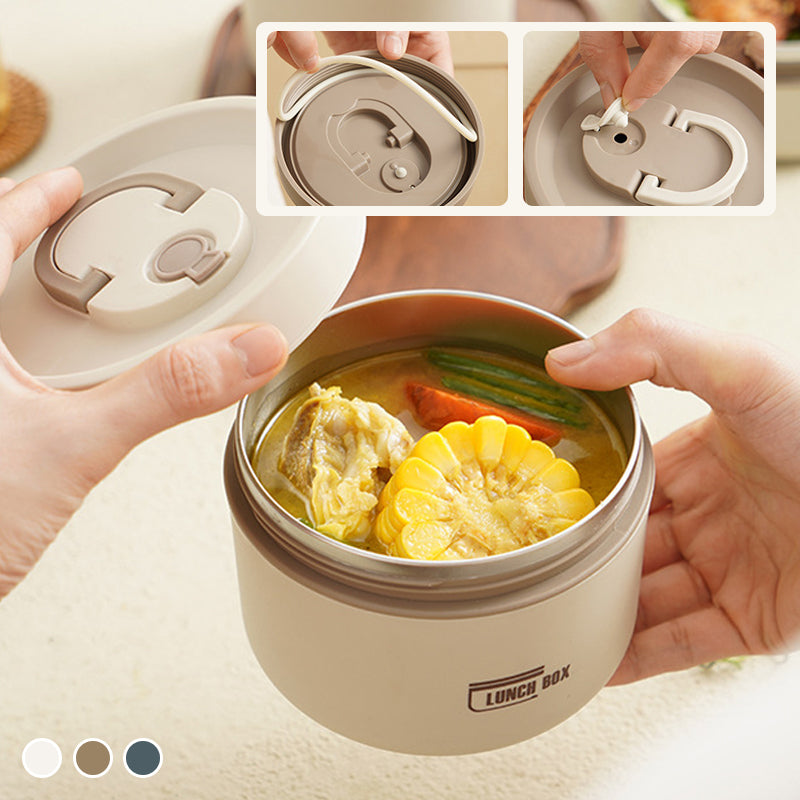 ThermoBox meerlaagse geïsoleerde lunchbox met GRATIS draagtas 7