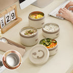 ThermoBox meerlaagse geïsoleerde lunchbox met GRATIS draagtas 8
