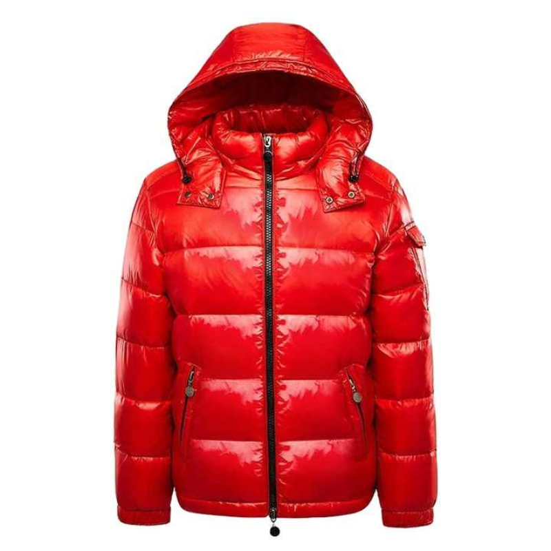 Donsjack Heren Nylon Donkerblauw M Warmte Isolatie Buiten