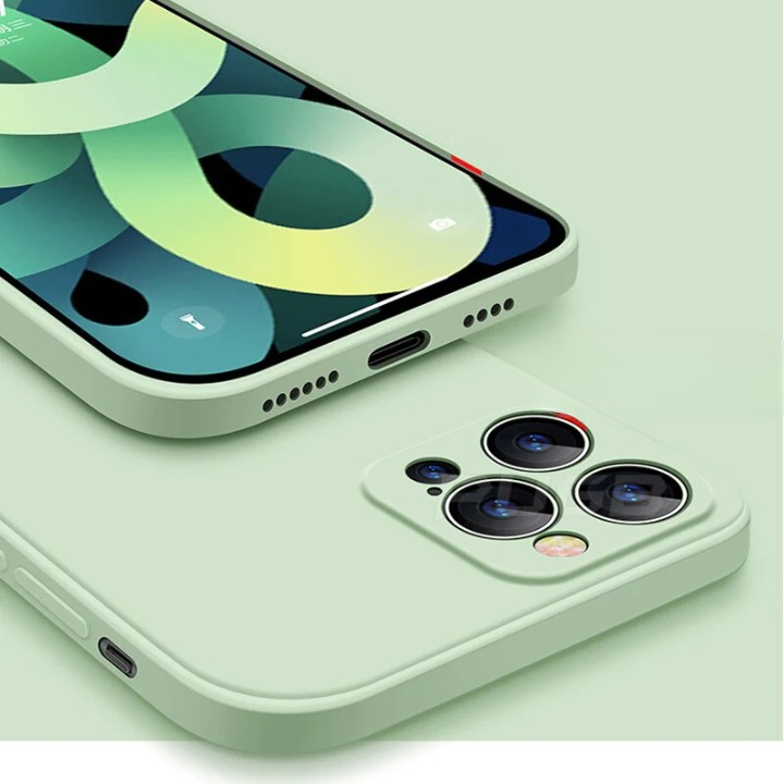 Saturn - Liquid Silicone Case | Zachte beschermende case voor iPhone 11, 12 en 13