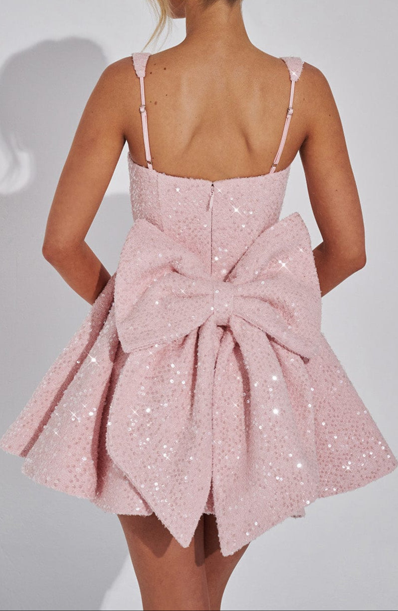 Triana Mini Jurk - Blush 1