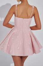 Triana Mini Jurk - Blush 3