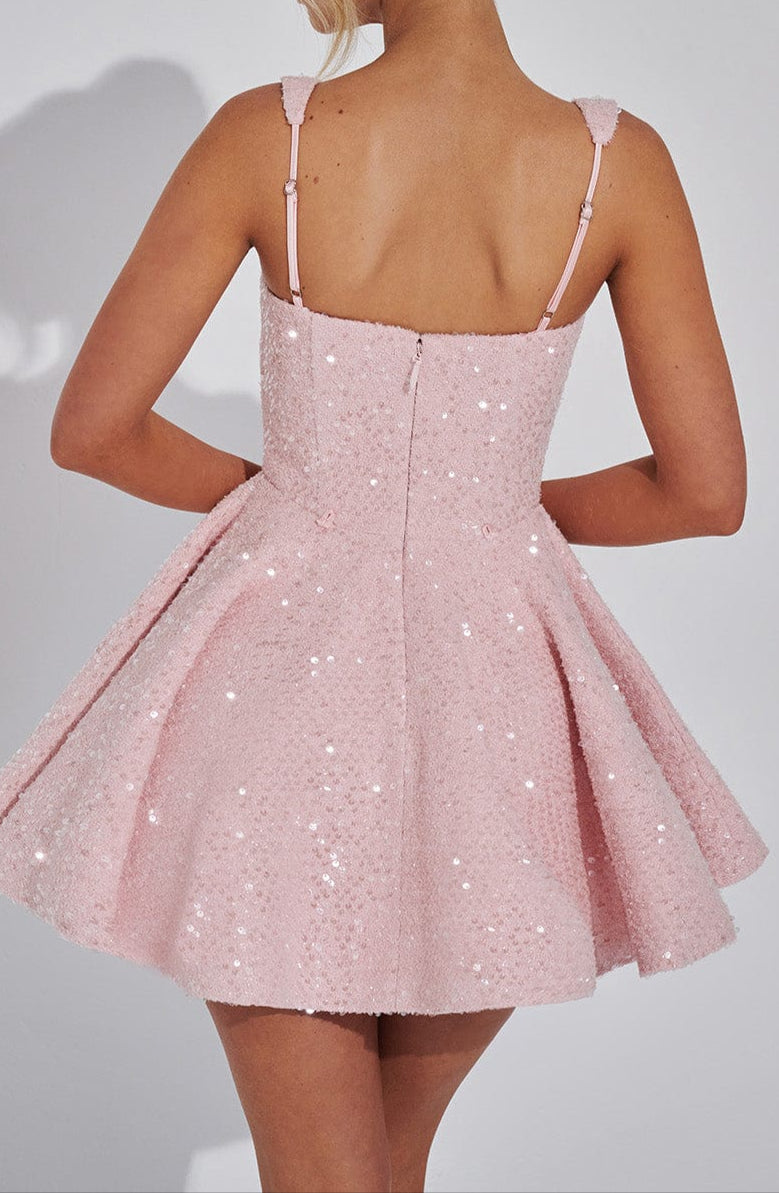 Triana Mini Jurk - Blush 3