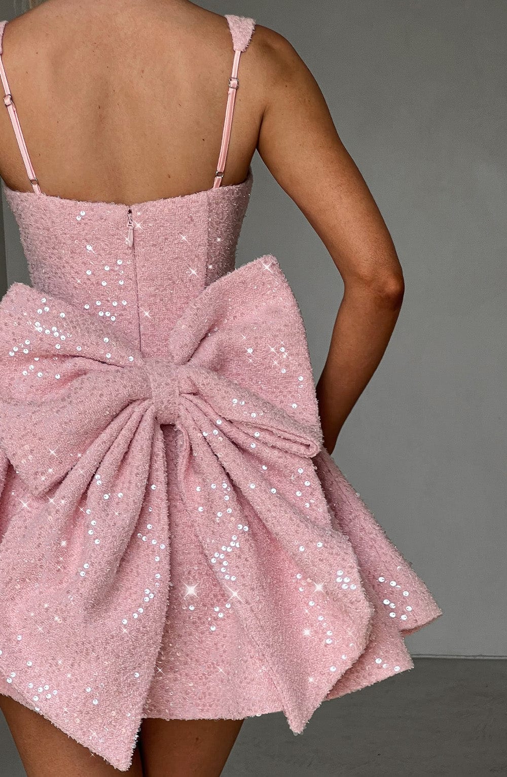 Triana Mini Jurk - Blush 7