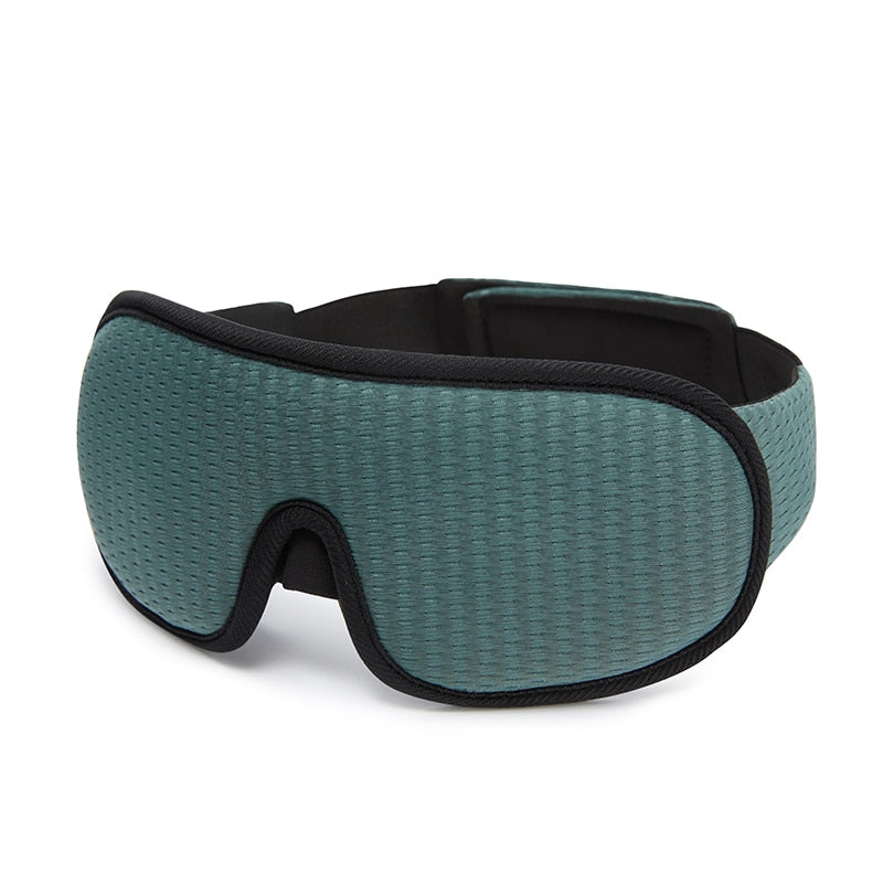 3D Slaapmasker | Lichtblokkering & Zacht Gevoerd