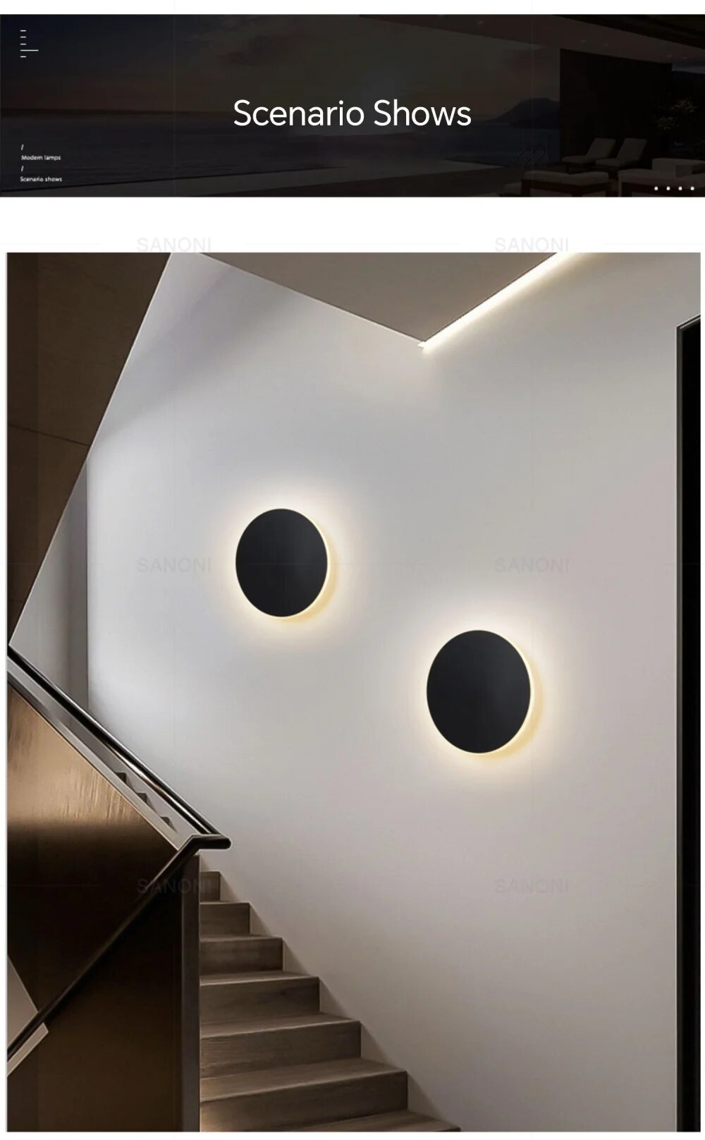 Sleeksphere - Ronde LED-wandlamp