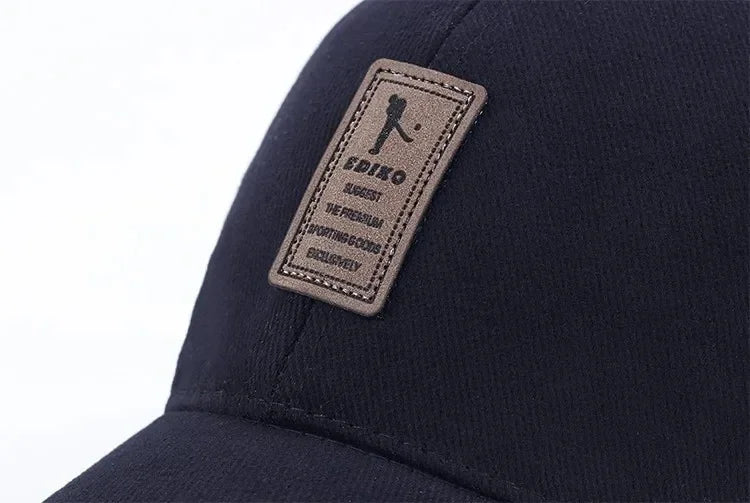 Unisex Baseball Cap Effen Kleur Verstelbare Sportpet voor Comfort en Stijl