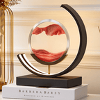 Sands of Time LED Tafellamp met Goudkleurige Afwerking – Touchbediening
