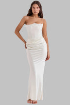 Fiona - Strapless Elegante Maxi Jurk