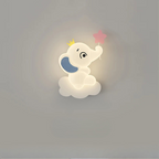 ElephantGlow LED Wandlamp – Olifantvorm met Instelbare Verlichting voor Kinderkamer