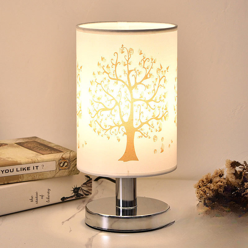 ClearGlow - Moderne Witte Lamp met Houten Voet