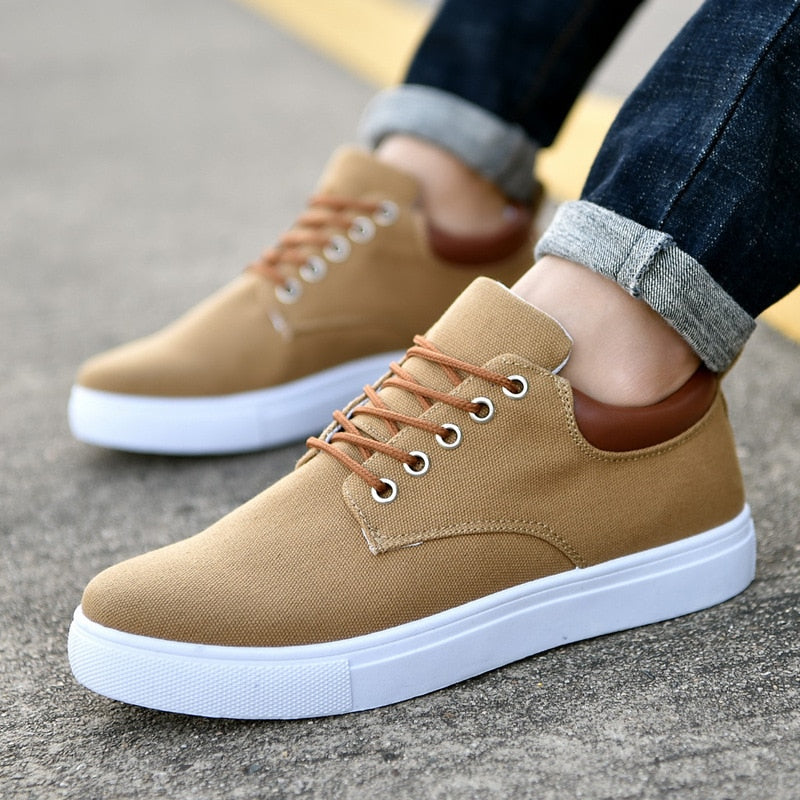 Vardi Dante™ David Sneakers | Stoere herensneakers met witte zool 0