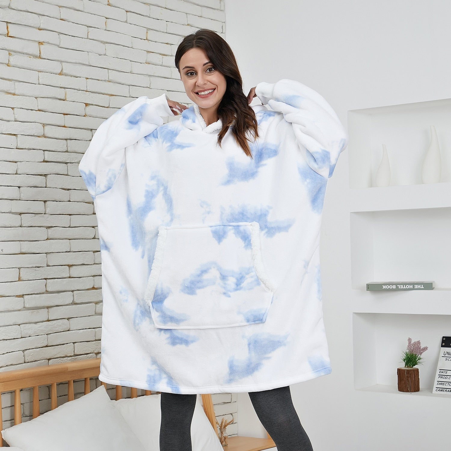Vardi Dante™ Hoodie & Deken | Heerlijke Combinatie van een Zachte Hoodie en Comfy Deken in één! 10