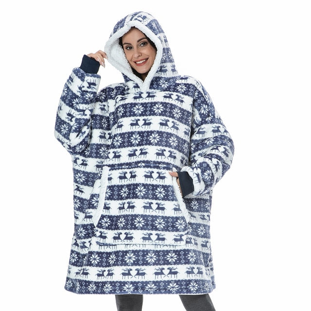 Vardi Dante™ Hoodie & Deken | Heerlijke Combinatie van een Zachte Hoodie en Comfy Deken in één! 14