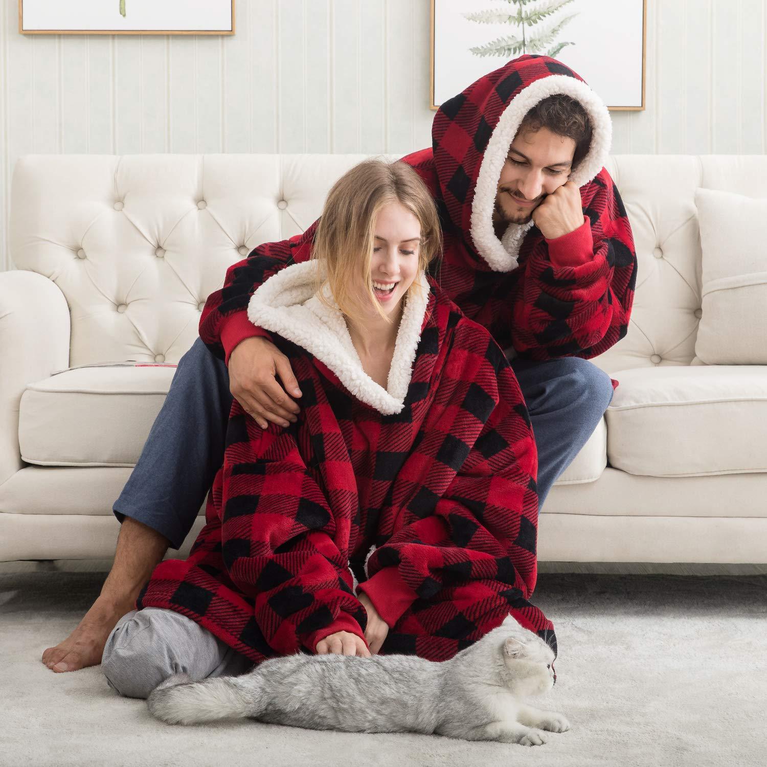 Vardi Dante™ Hoodie & Deken | Heerlijke Combinatie van een Zachte Hoodie en Comfy Deken in één! 2