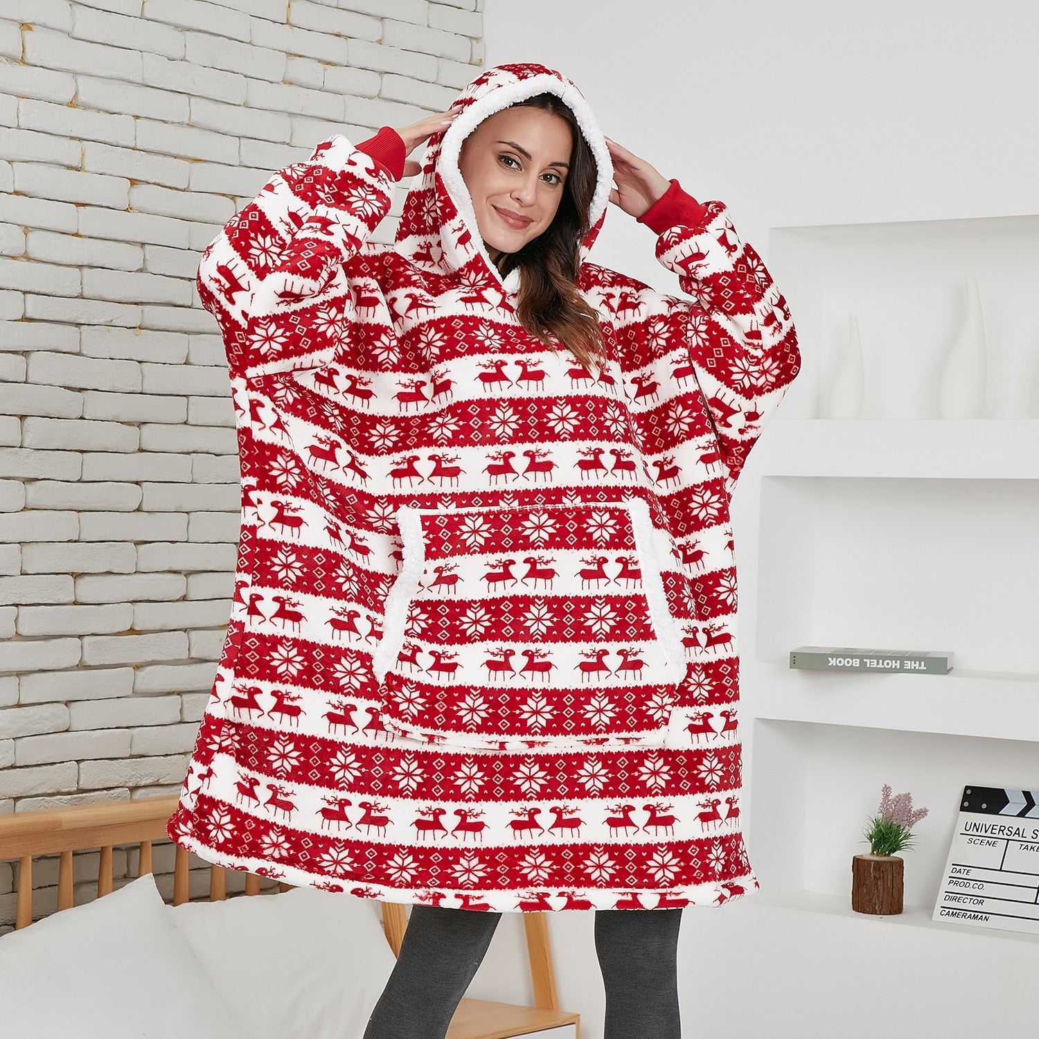 Vardi Dante™ Hoodie & Deken | Heerlijke Combinatie van een Zachte Hoodie en Comfy Deken in één! 24