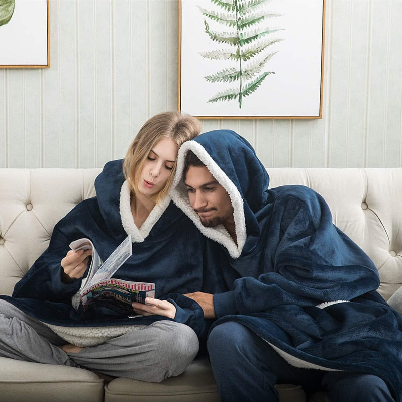 Vardi Dante™ Hoodie & Deken | Heerlijke Combinatie van een Zachte Hoodie en Comfy Deken in één! 3