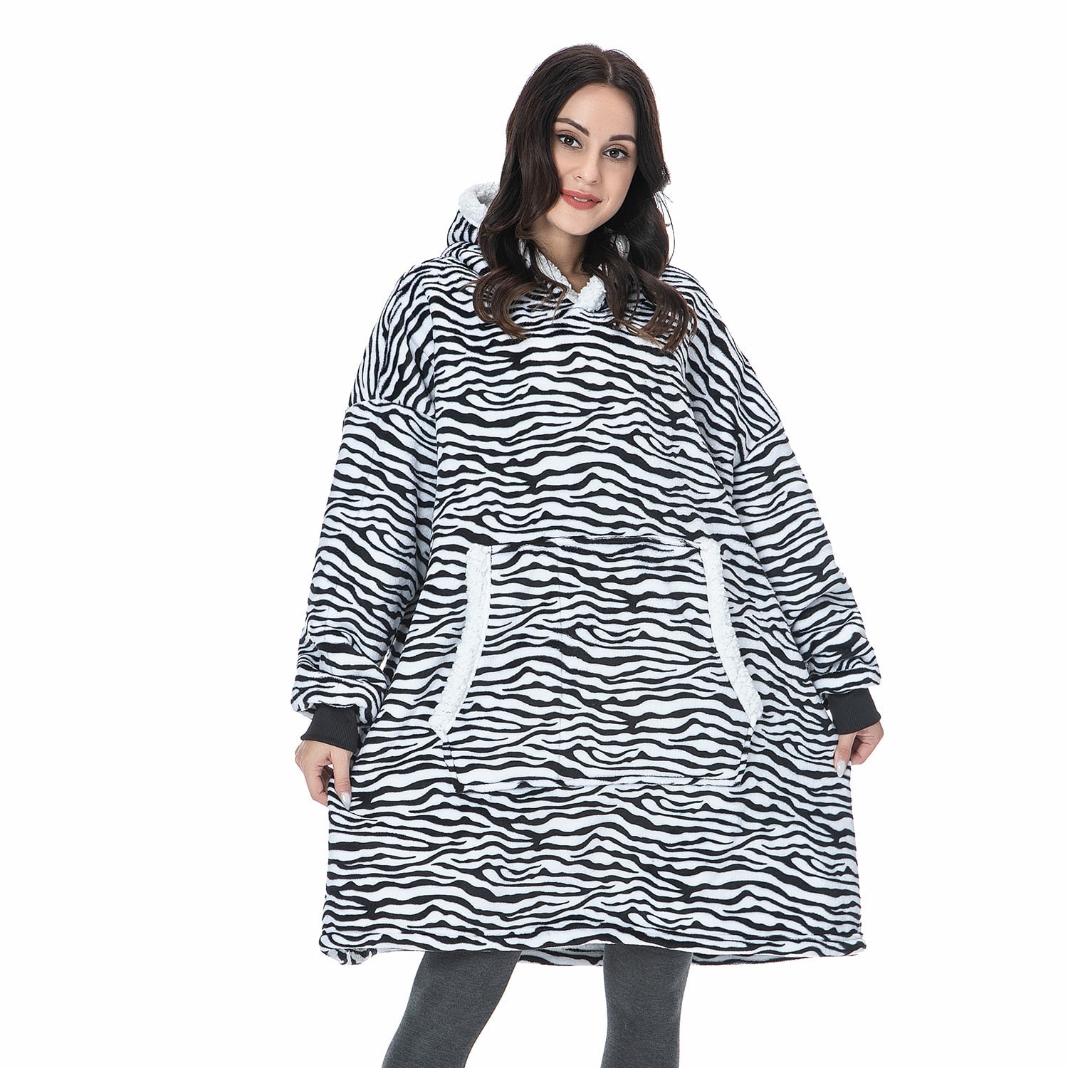 Vardi Dante™ Hoodie & Deken | Heerlijke Combinatie van een Zachte Hoodie en Comfy Deken in één! 5
