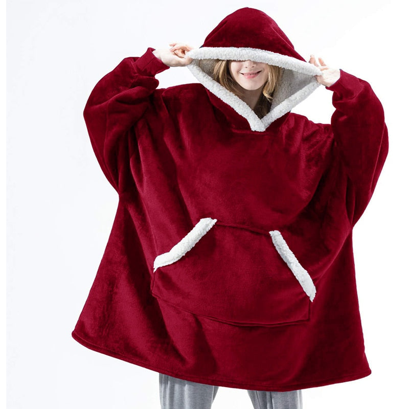 Vardi Dante™ Hoodie & Deken | Heerlijke Combinatie van een Zachte Hoodie en Comfy Deken in één! 6
