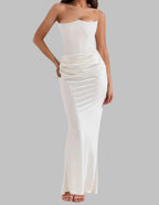 Vera - Strapless elegante maxi-jurk 5