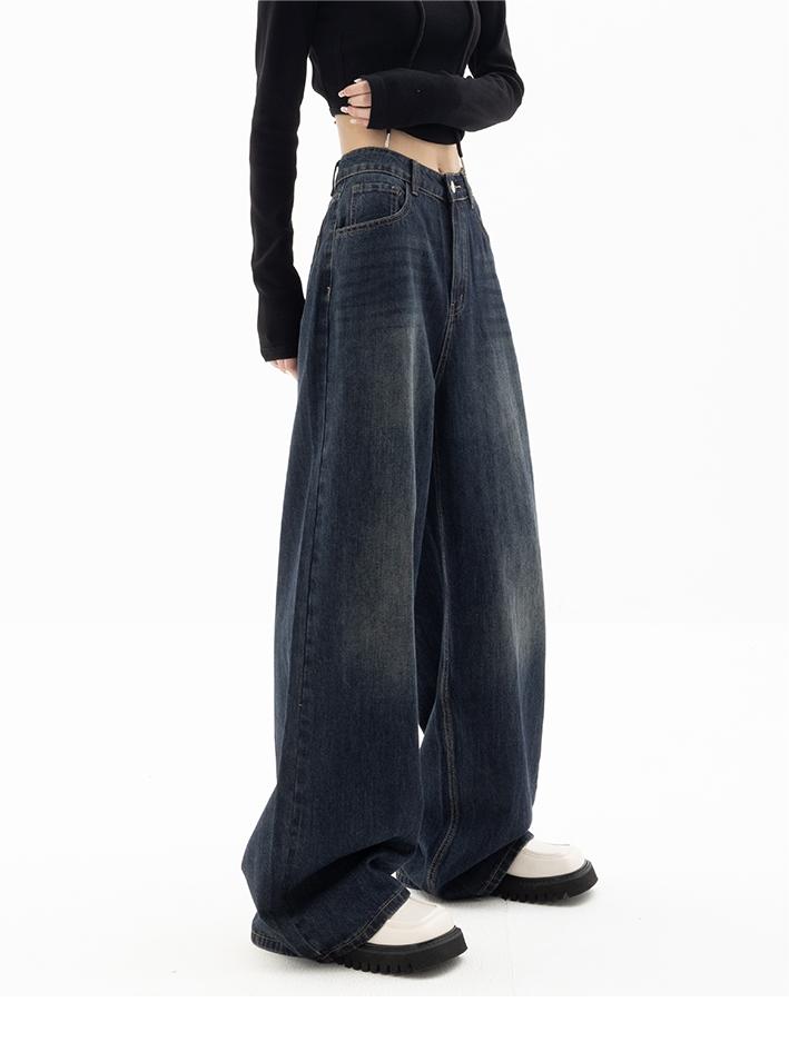 Vintage baggy boyfriend jeans met wassing uit de jaren 90 3