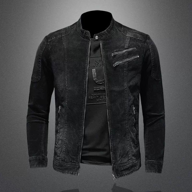 Vintage bikerjack voor heren – stijlvol en stoer 1