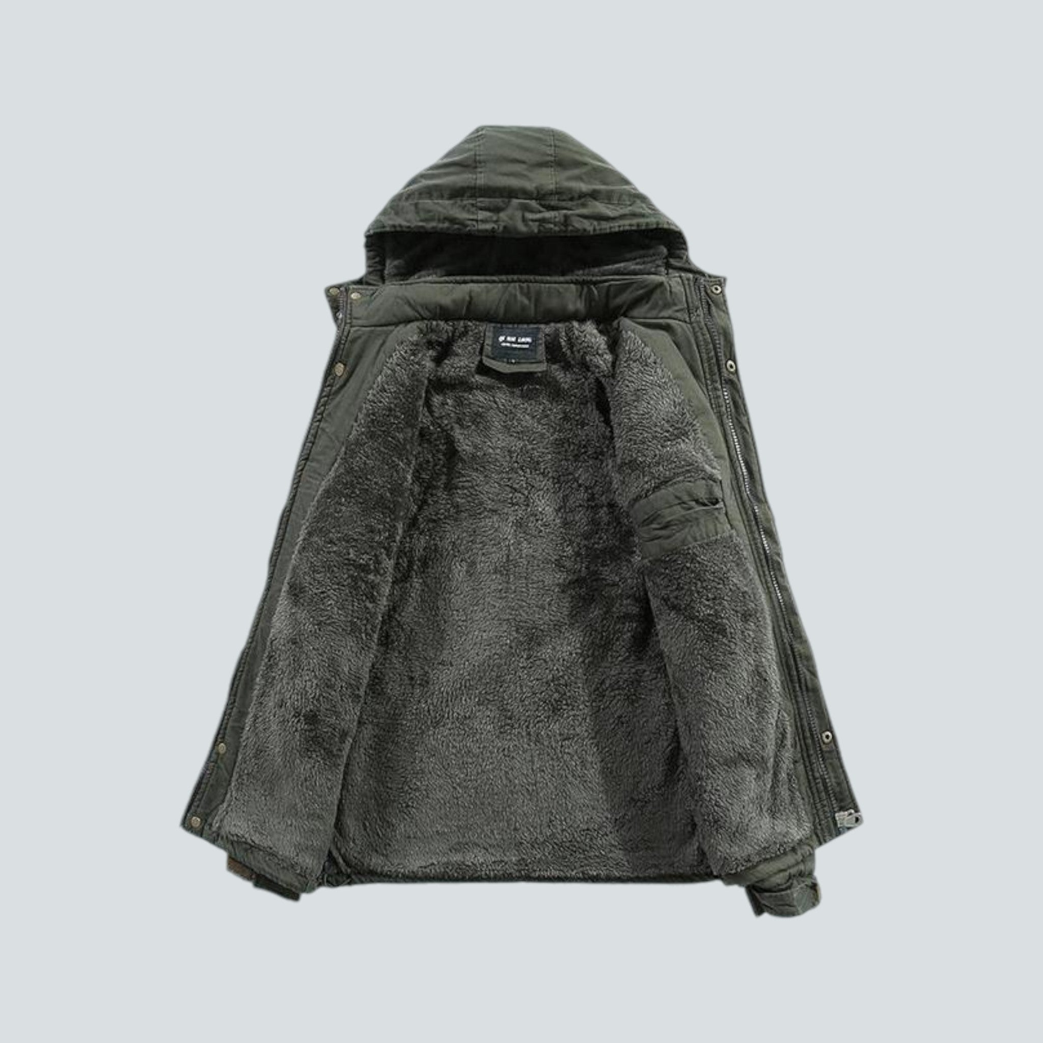 Vintage winterjas voor heren 2