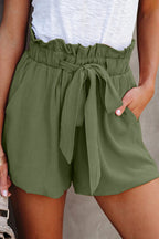 Vrouwen Wijde Pantalon Shorts Katoenmix 7