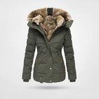 W&W - Warme modieuze winterjas met voering en capuchon 1