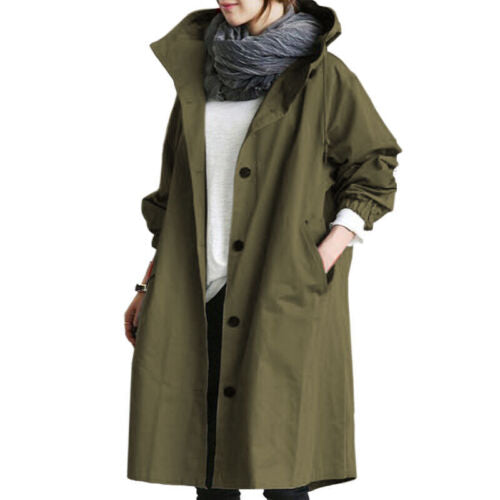 W&W | Modieuze lange trenchcoat voor dames, seizoenswissel 2023 0
