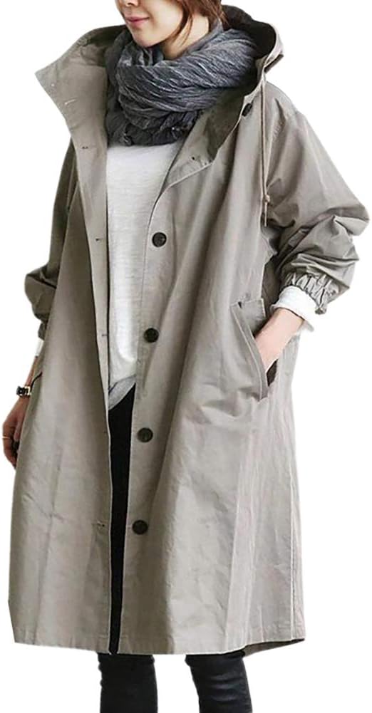 W&W | Modieuze lange trenchcoat voor dames, seizoenswissel 2023 3