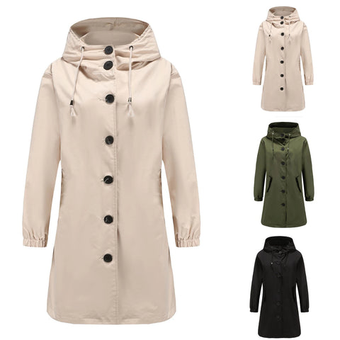 W&W | Modieuze lange trenchcoat voor dames, seizoenswissel 2023 4