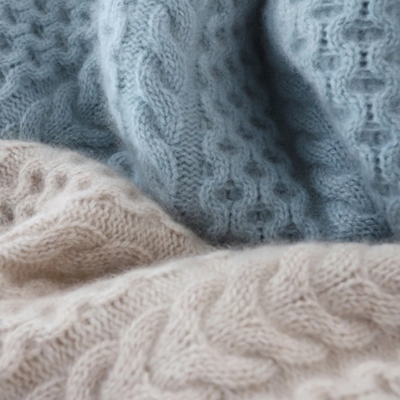 Warme Rollkragenpullover Dames Zacht Handgeweven Garens 6