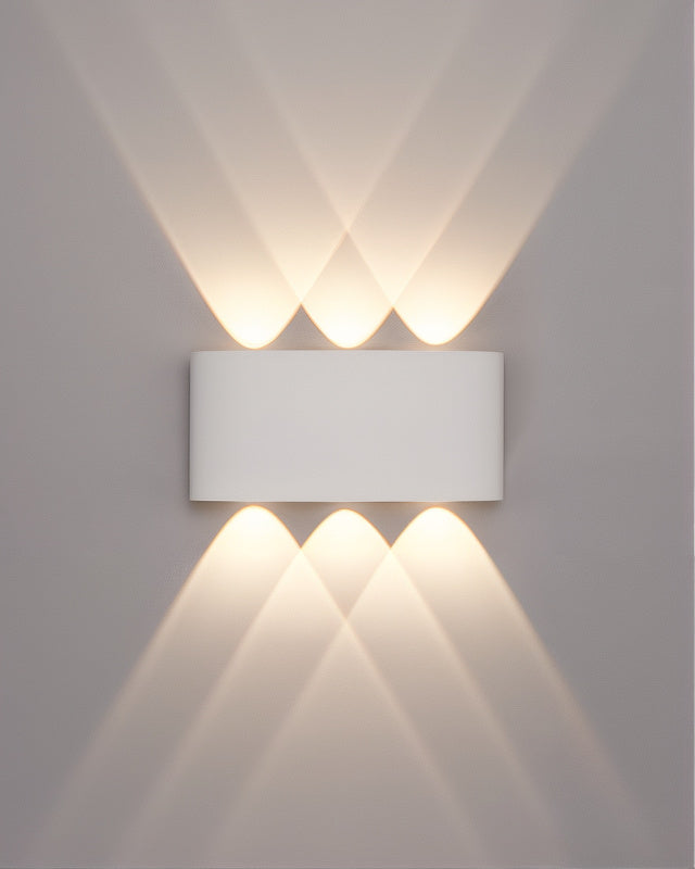 OrrLicht - Brady Wandlamp - IP65 - Zwart/Wit
