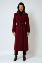 Silhouette - Burgundy Winterjas