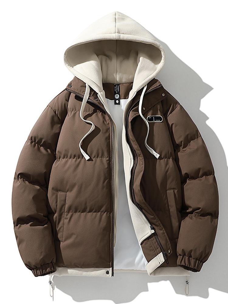 Winterjas voor heren met capuchon voor ultieme warmte 0