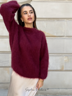 Weave Luxe Mohair Sweater – Tijdloos Comfort en Elegantie