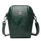 Retro leren crossbodytas™ | Stijlvolle schoudertas