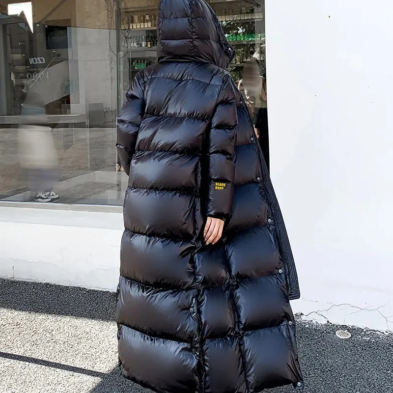 Women's stylish long padded jacket 7