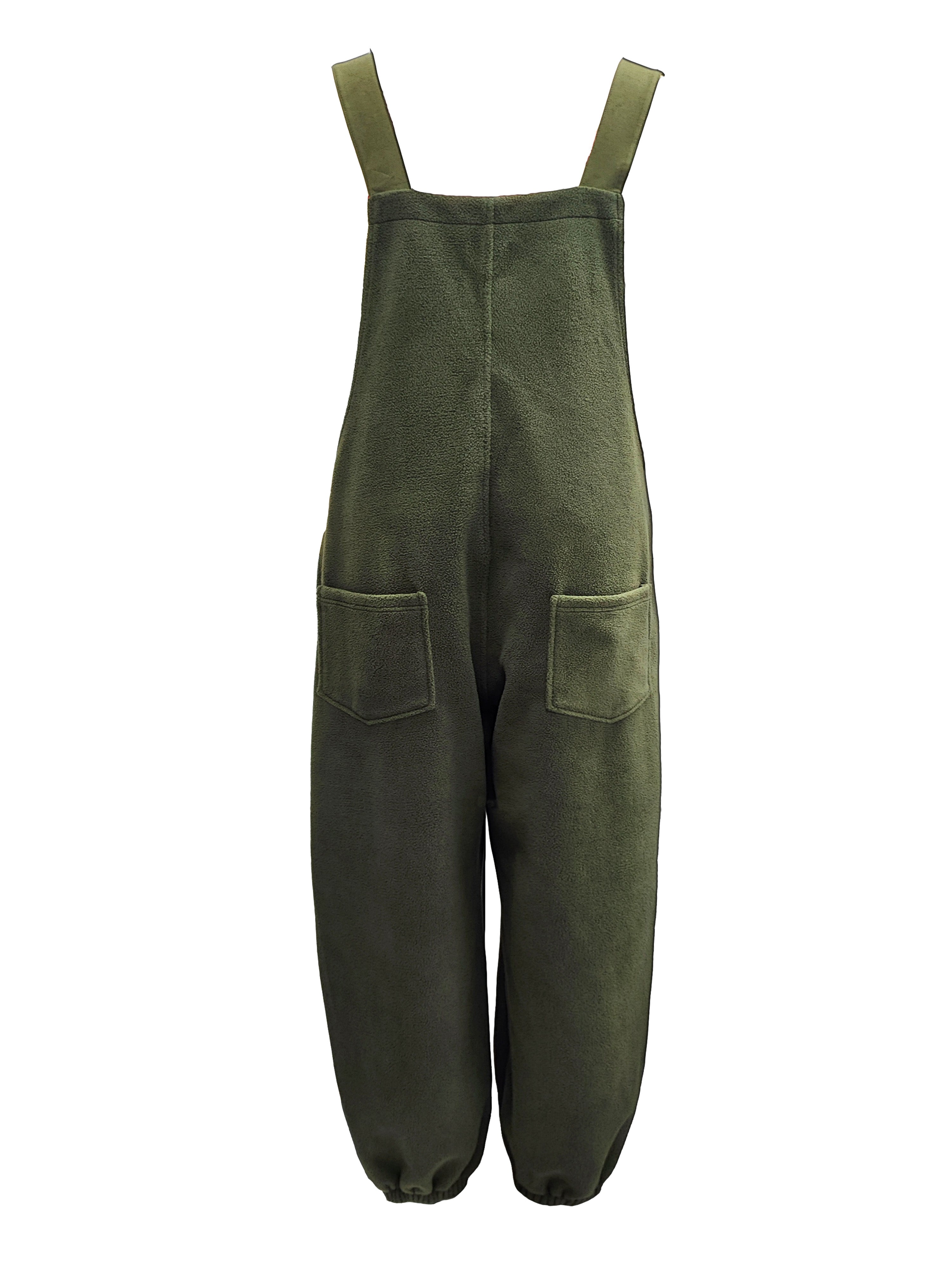 Losse Pas Versleten Denim Overalls