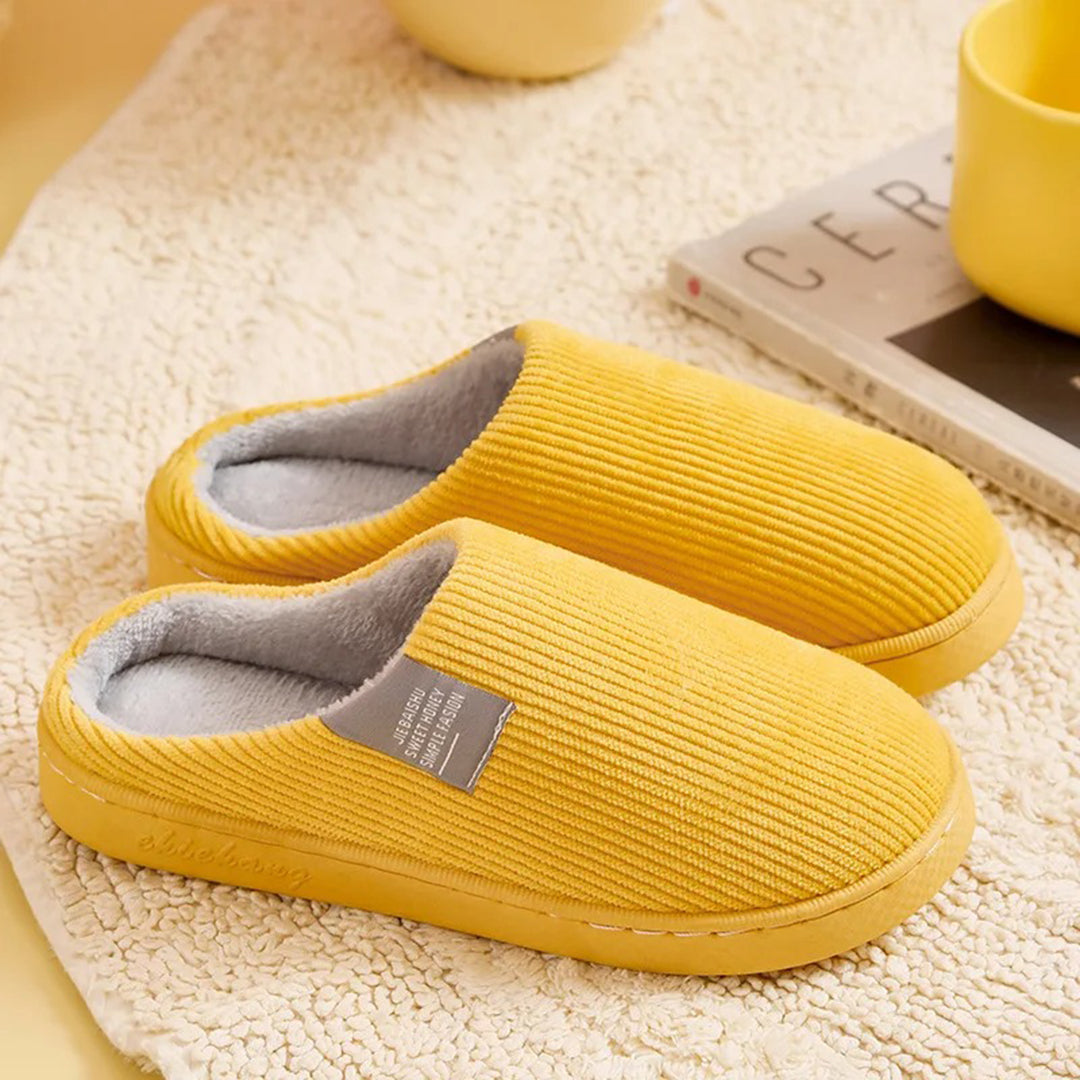 Instap Pantoffels Dames Met Warme Zachte Voering Binnen - Sloffen - Pantoffels